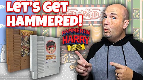 Retro-bit Is Bringing Hammerin Harry 1 + 2 to the NES