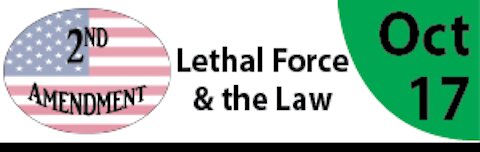 Lethal Force and the Law