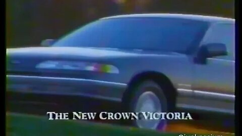 1991 Ford Crown Victoria "Louis Armstrong" Commercial