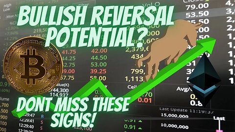 🚨 BIG REVERSAL POTENTIAL FOR BITCOIN?!?!🚨 DON"T MISS THIS