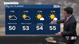 Friday Noon Weathercast