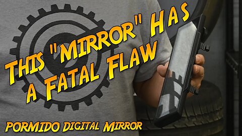 This Digital "Mirror" Has A Fatal Flaw (PORMIDO 4K Mirror Dash Cam)