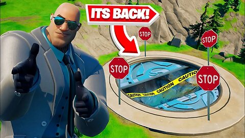 Telling Players THE GROTTO IS BACK in Fortnite!