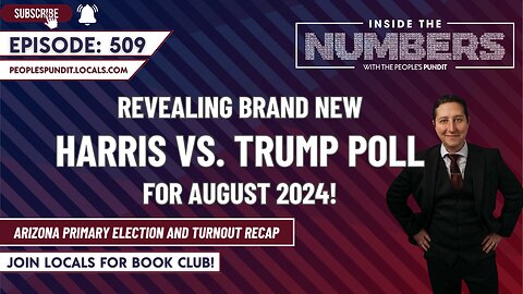NEW Harris vs. Trump National Poll | Inside The Numbers Ep. 509