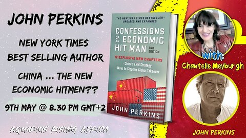 JOHN PERKINS - CONFESSIONS OF AN ECONOMIC HITMAN - LIVE