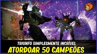 DESTINY 2 │ TRIUNFO SIMPLESMENE INCRIVEL 50 CAMPEÕES