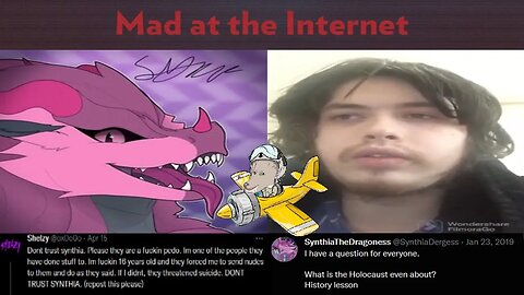 Synthia The Dragoness - Mad at the Internet