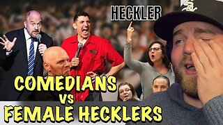 I CANNOT STAND HECKLERS! | Comedians vs Female Hecklers (Reaction)