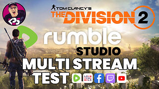 Testing Rumble Studio Multi-Stream Capabilities, added Kick and Gettr