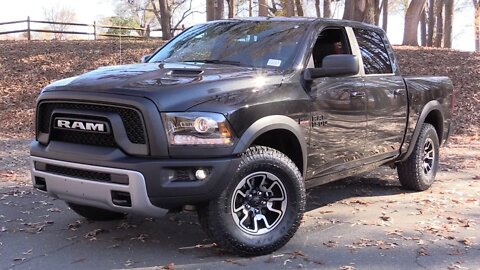 2016 Ram 1500 Rebel (5.7L 4X4) Start Up, Road Test, and In Depth Review