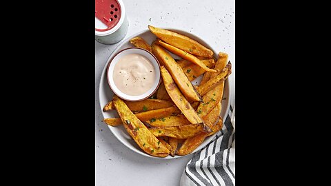 Air Fried Sweet Potatoes Are A Delicious And Healthy Way To Enjoy This Fall Favorite!