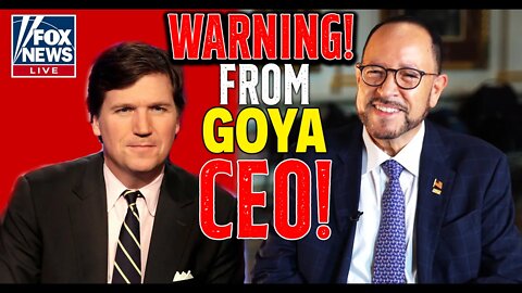 WARNING! From GOYA CEO! "BRANDON" Blames Food Companies For HIGH Food PRICES!