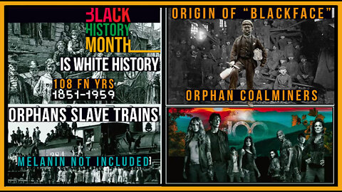 BLACK HISTORY IS WHYTE HISTORY-THE FIRST 100 ORPHANS SENT TO AMERICA FROM EUROPE &THE 100 TV SERIES