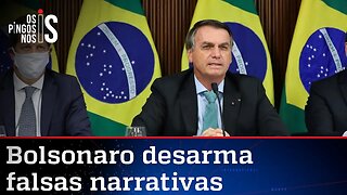 Bolsonaro mostra ao mundo que Brasil está preocupado com o meio ambiente