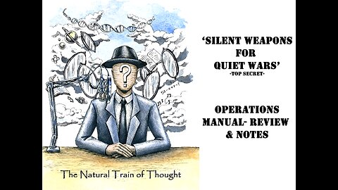 Silent Weapons for Quiet Wars PDF / Document Review by MrKnowNothing