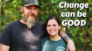 EXCITING CHANGES around the HOMESTEAD! | DIY Shed To House | Tiny Homestead In The Woods