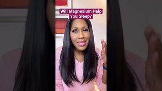 Will Magnesium Help You Sleep? 💤 #shorts