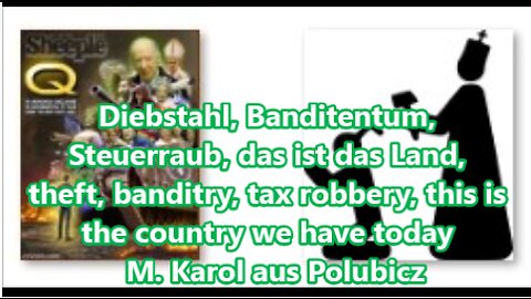 Diebstahl, Banditentum, Steuerraub, das ist das Land ...