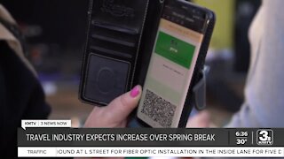 Travel industry expects increase over spring break