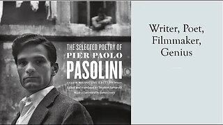 Tacco Movie Talks 25 : Pier Paolo Pasolini - The Italian Renaissance Man