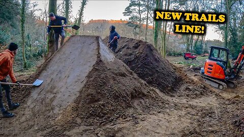 Back Garden Build - Shaping the New Dirt Jump Line!
