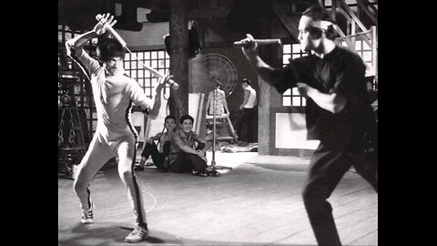 Cross kick Studio Films Bruce Lee Game of Death