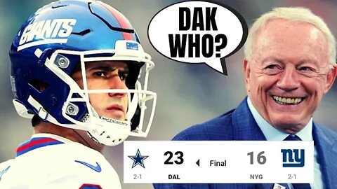 Cowboys BEAT The Giants On Monday Night Football | Who Needs Dak Prescott?