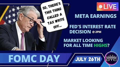 FOMC LIVE w/ FED Interest Rate Decision @ 2pm