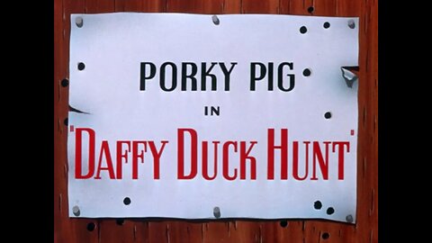 1949, 3-26, Merrie Melodies, Daffy Duck Hunt