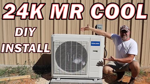 How to install a Mr Cool DIY AC/Heat pump mini split