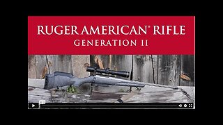 Ruger American Rifles Generation II - All Models - SHOT Show 2024