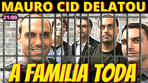 21h PL prevê que delação de Mauro Cid envolverá diretamente filhos de Bolsonaro