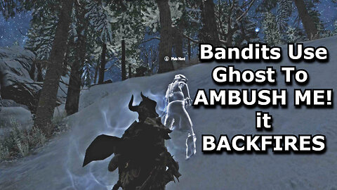 Skyrim Ghost Ambush Gone Wrong! (Epic Backfire)