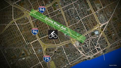 Bike lanes coming to Grand River in Detroit