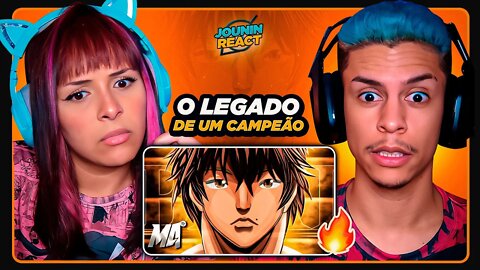 M4RKIM - Baki (Baki The Grappler) - O Campeão | [React em Casal] 🔥