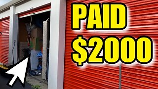 Paid $2000 for this Storage Unit