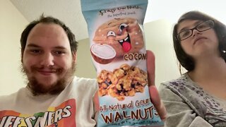 We try coconut walnuts-food review