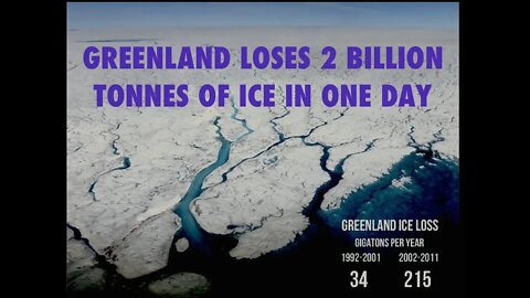 Greenland Loses 2 Billion Tons of Ice in One Day, Multiple Catastrophic Events, Ebola Outbreak