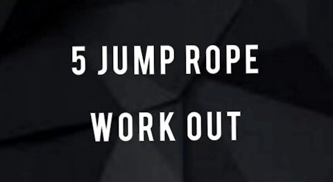 Jump Rope Work Out