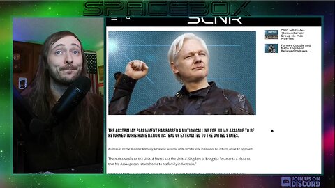 Julian Assange Might Be Released Soon to His Home in Australia!! || SPACEBOX