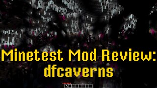 Minetest Mod Review: dfcaverns