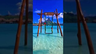 Bora Bora: Viaggio nell'Oasi Tropicale, Tra Lusso, Avventura e Paesaggi da Sogno #shorts #borabora