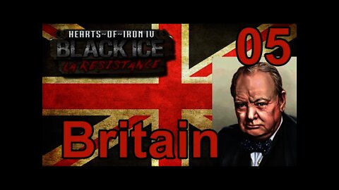 Hearts of Iron IV Black ICE Britain 05 - Churchill in charge early!