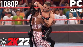 WWE 2K22 | BIANCA BELAIR V RHEA RIPLEY! | Bearhug Iron Woman Match [60 FPS PC]