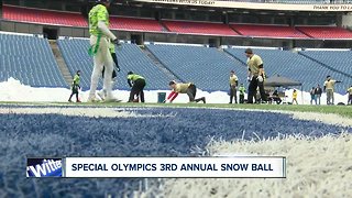 Third annual Snow Ball flag football tournament for special olympics