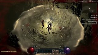 Diablo IV A Plague of Hatred Malignant Tunnel Ravening Pit Dungeon Run