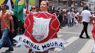 BANDA MARCIAL ANIBAL MOURA 2022 NO DESFILE CÍVICO MUNICÍPAL DE BAYEUX.PB. 2022 - #shorts