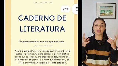 Escrever textos com letra cursiva | Caderno de Geografia e Literatura d'A Letra Cursiva Prática