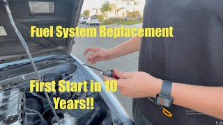 FIRST START IN 10 YEARS!! - Rebuilding a Nissan 240sx Part 1