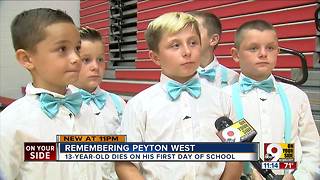 Remembering a boy who died on first day of school